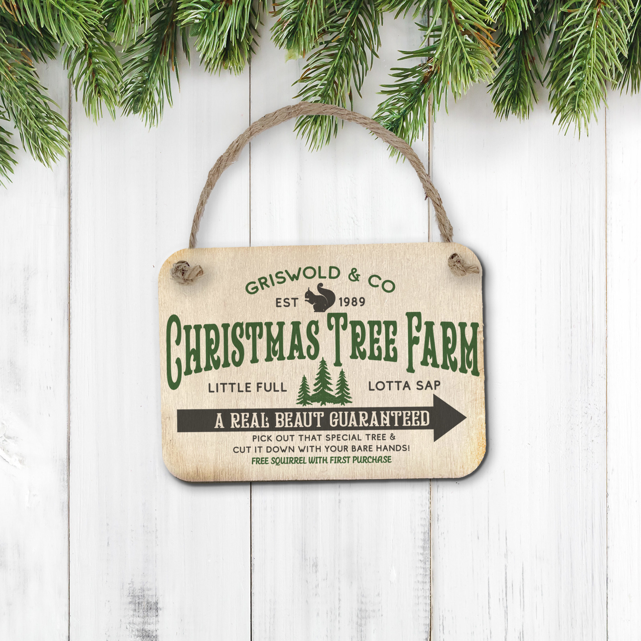 Griswolds Christmas Tree Farm Kitchen Towels: Funny Christmas