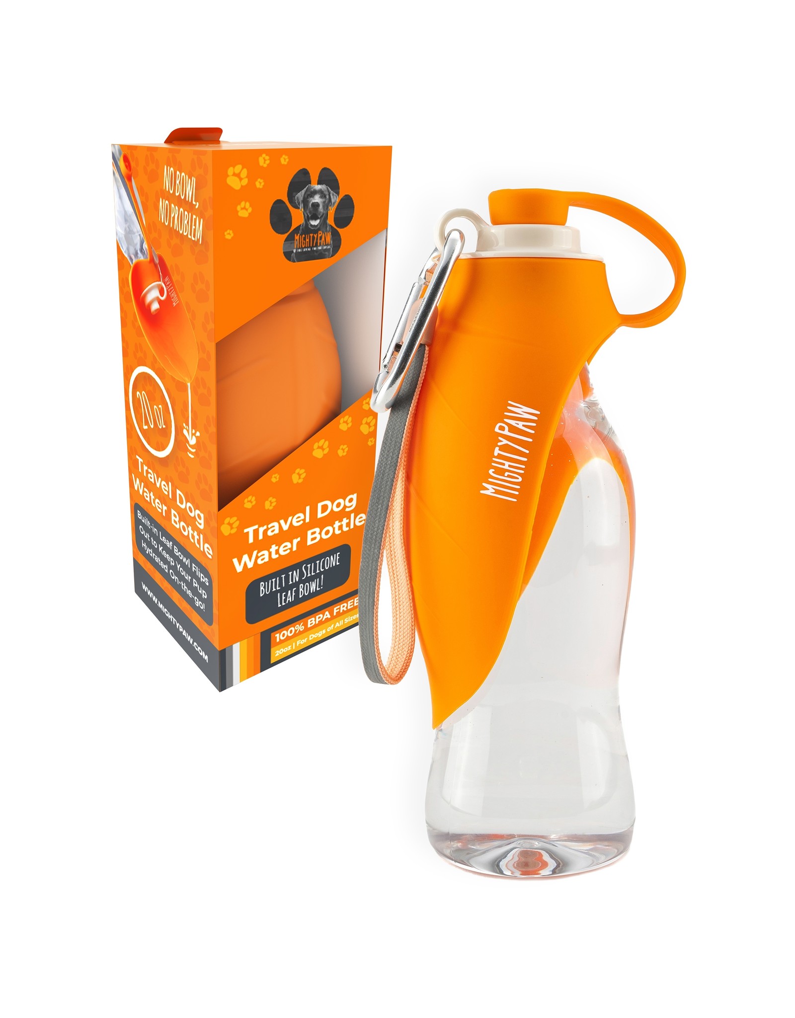 Mighty Paw Travel Dog Water Bottle