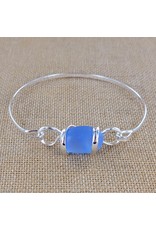 Sadie Green's Jewlery Light cobalt Sea Glass Bracelet