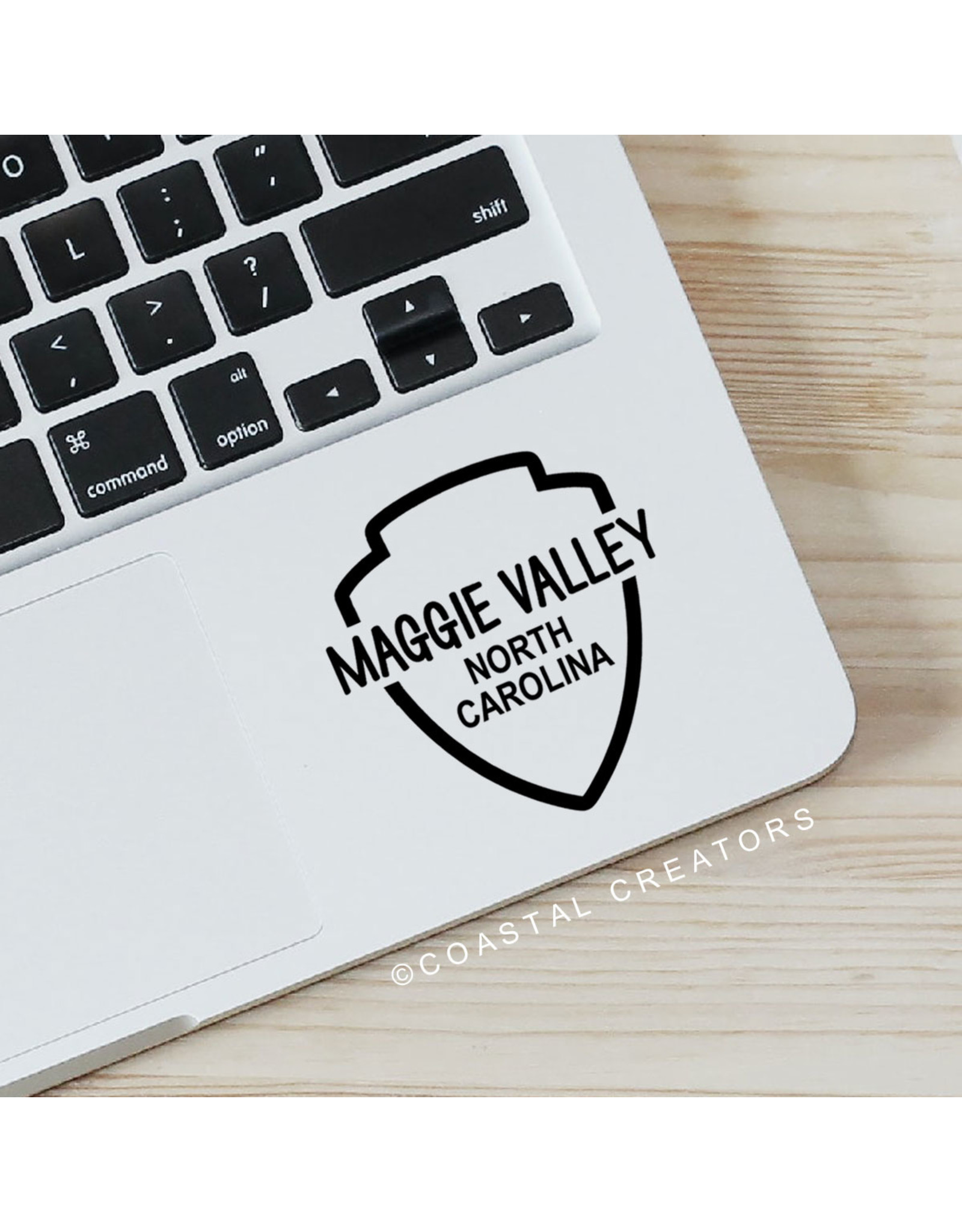 Coastal Creations Maggie Valley Badge Vinyl Sticker Decal