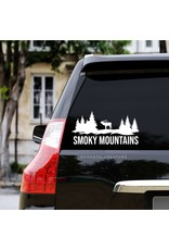Coastal Creations Smoky Mountains Forest Elk Vinyl Sticker Decal