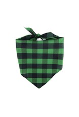 Dog & Me Buffalo Plaid - Pet Bandana - Large