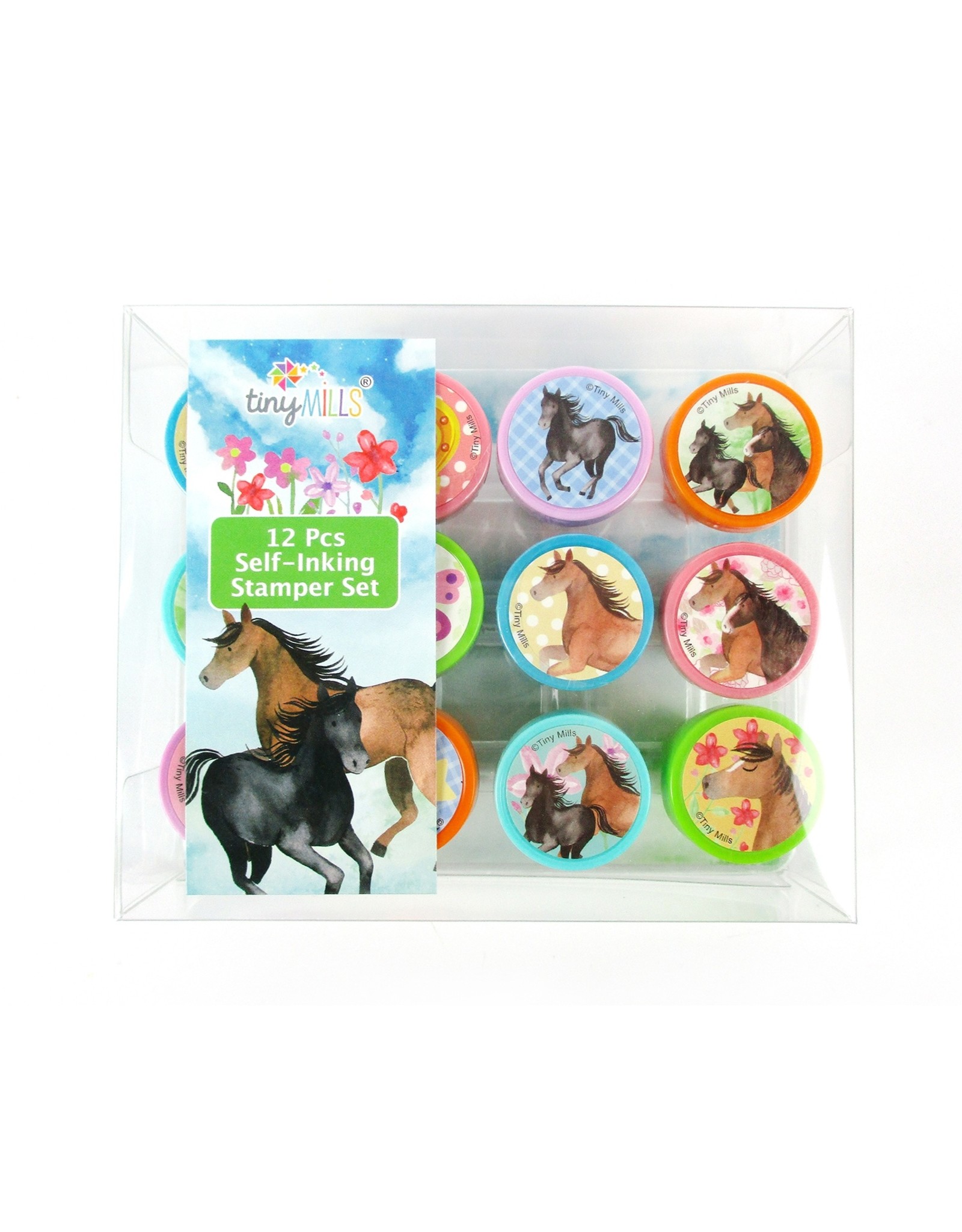 Tiny Mills Horse and Pony Stamp Kit for Kids