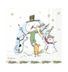 Snowman With Friends Christmas