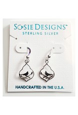 Sosie Jewelry Silver Moroccan Bird Earrings