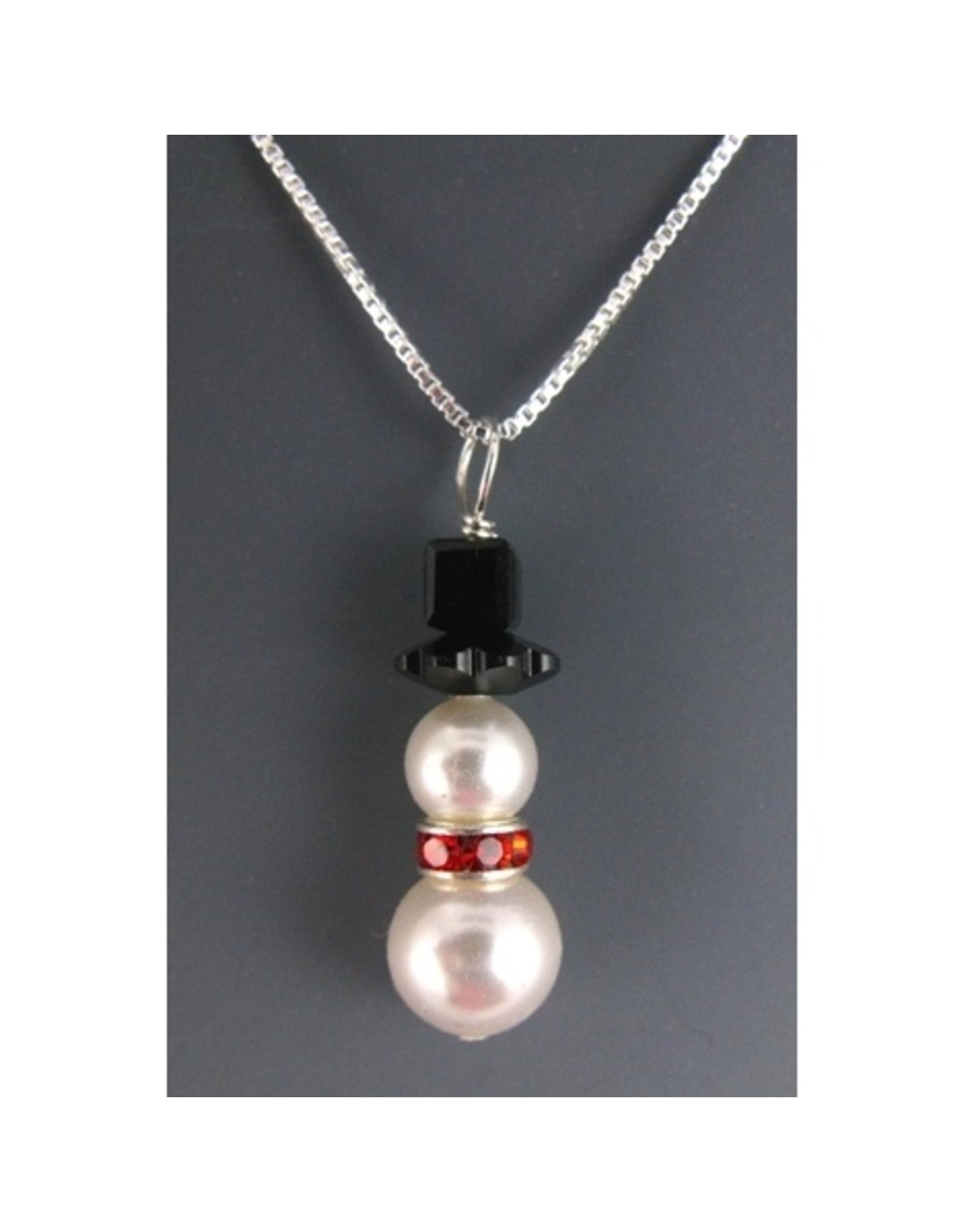 Sosie Jewelry Frosty The Snowman Necklace