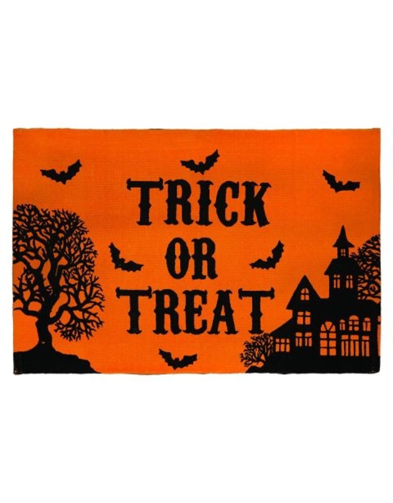 Trick or Treat Dhurrie Mat