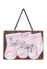 Rose Textiles Alpaca Three-Pair Crew Sock Set