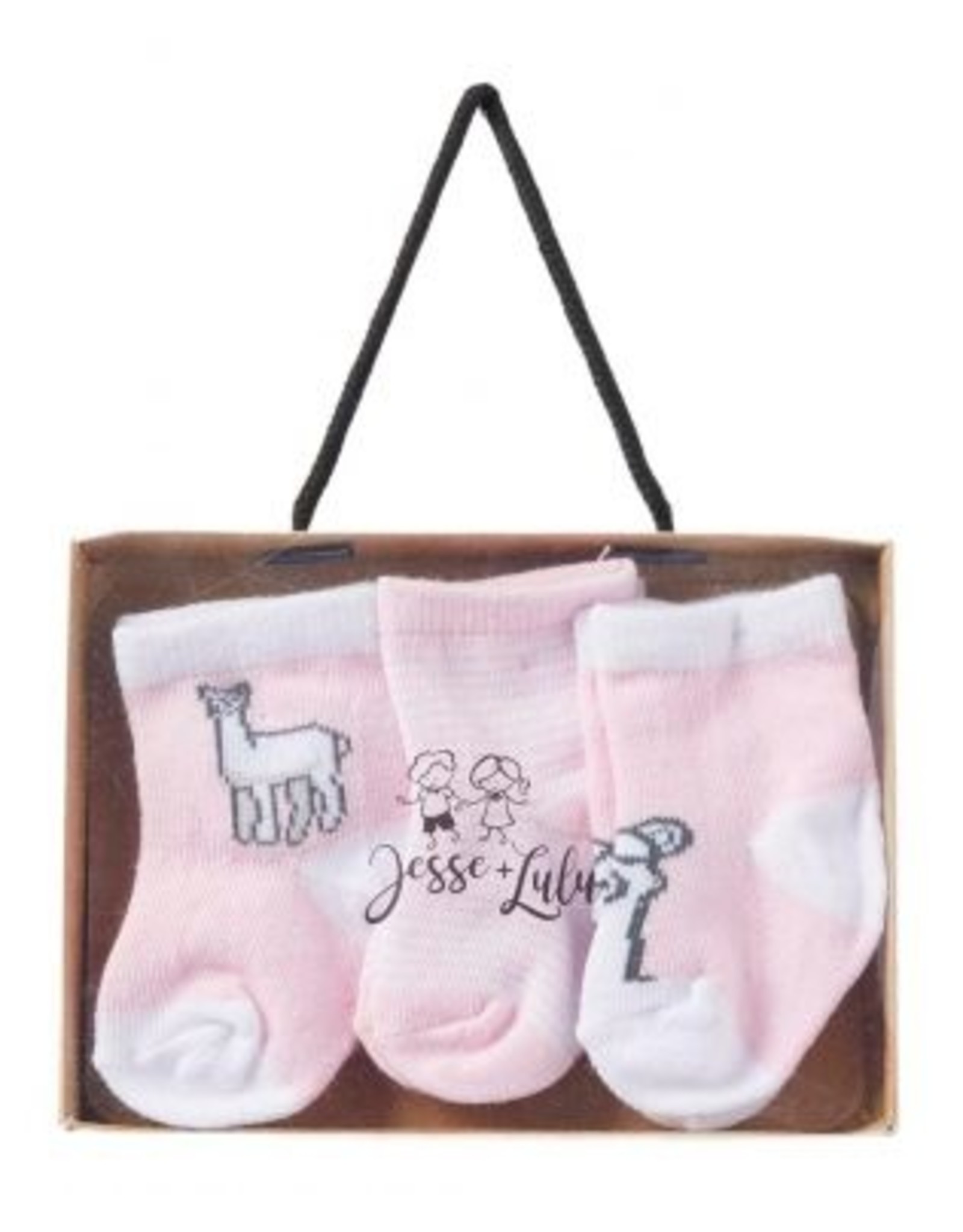 Rose Textiles Alpaca Three-Pair Crew Sock Set