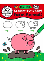 Sourcebooks My First Learn To Draw: Farm Animals