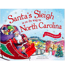 Sourcebooks Santa's Sleigh is On Its Way to North Carolina - Book