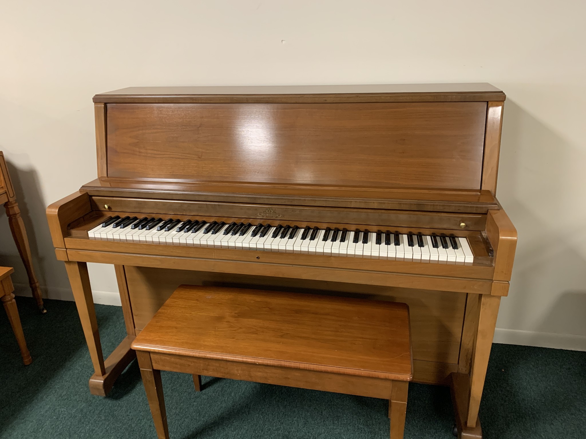 wurlitzer spinet piano 1950