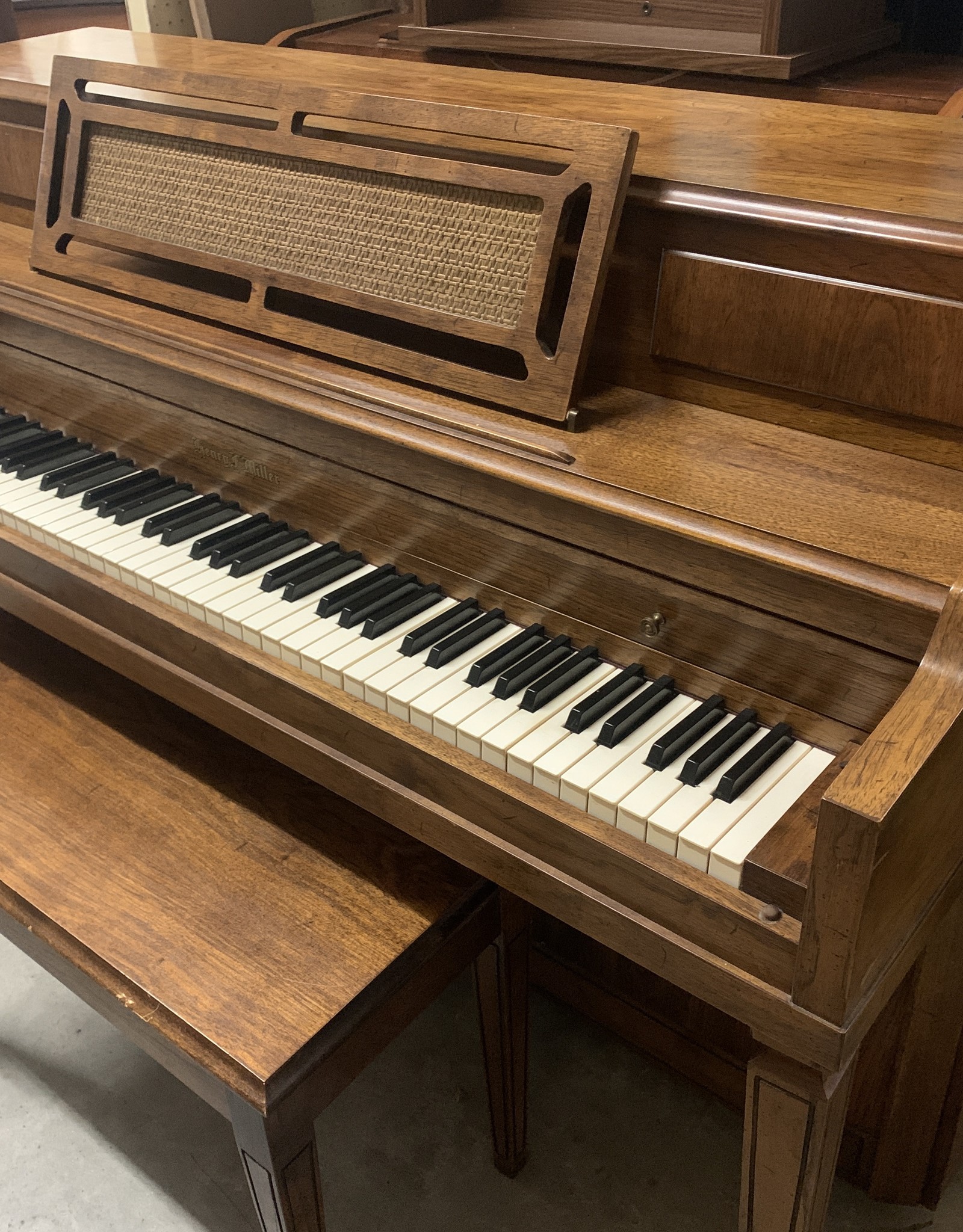 Henry F Miller Henry F Miller Console Piano