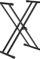 Gator Gator Frame Works Deluxe Adjustable ‘X’ Style Keyboard Stand with Rubberized Leveling Feet