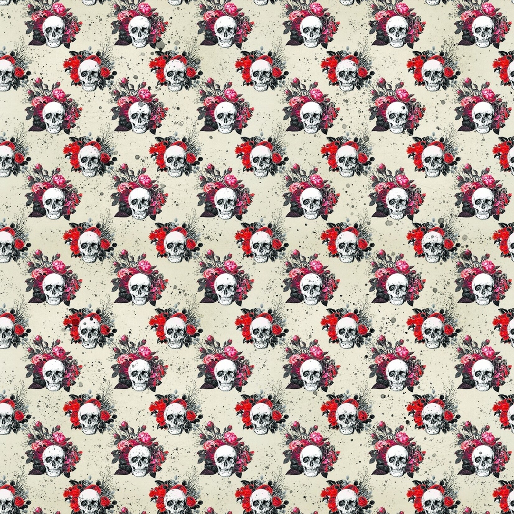 TVD Halloween Red Roses on Burlap