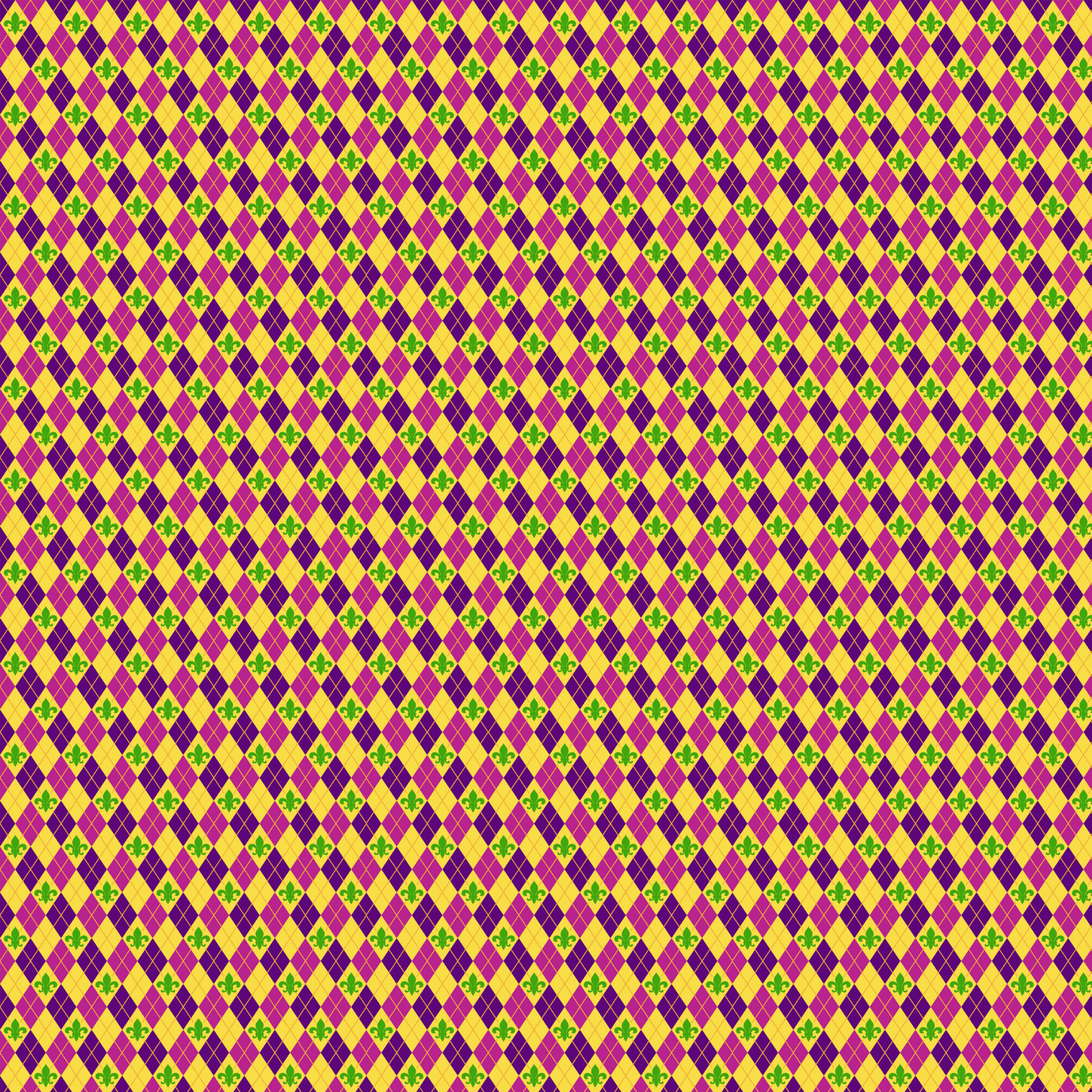 TVD Mardi Gras Argyle