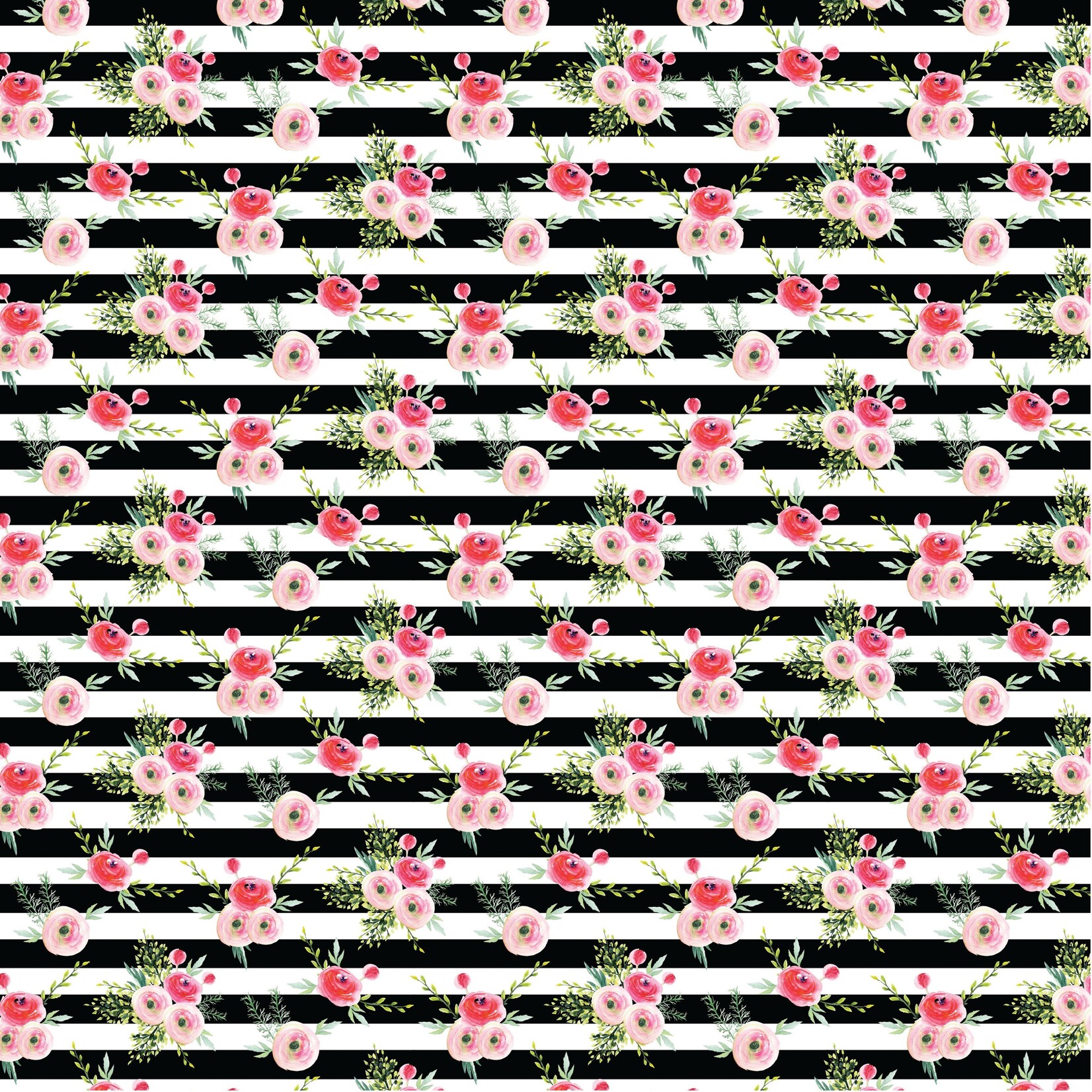 TVD Rose Bouquets with Stripes