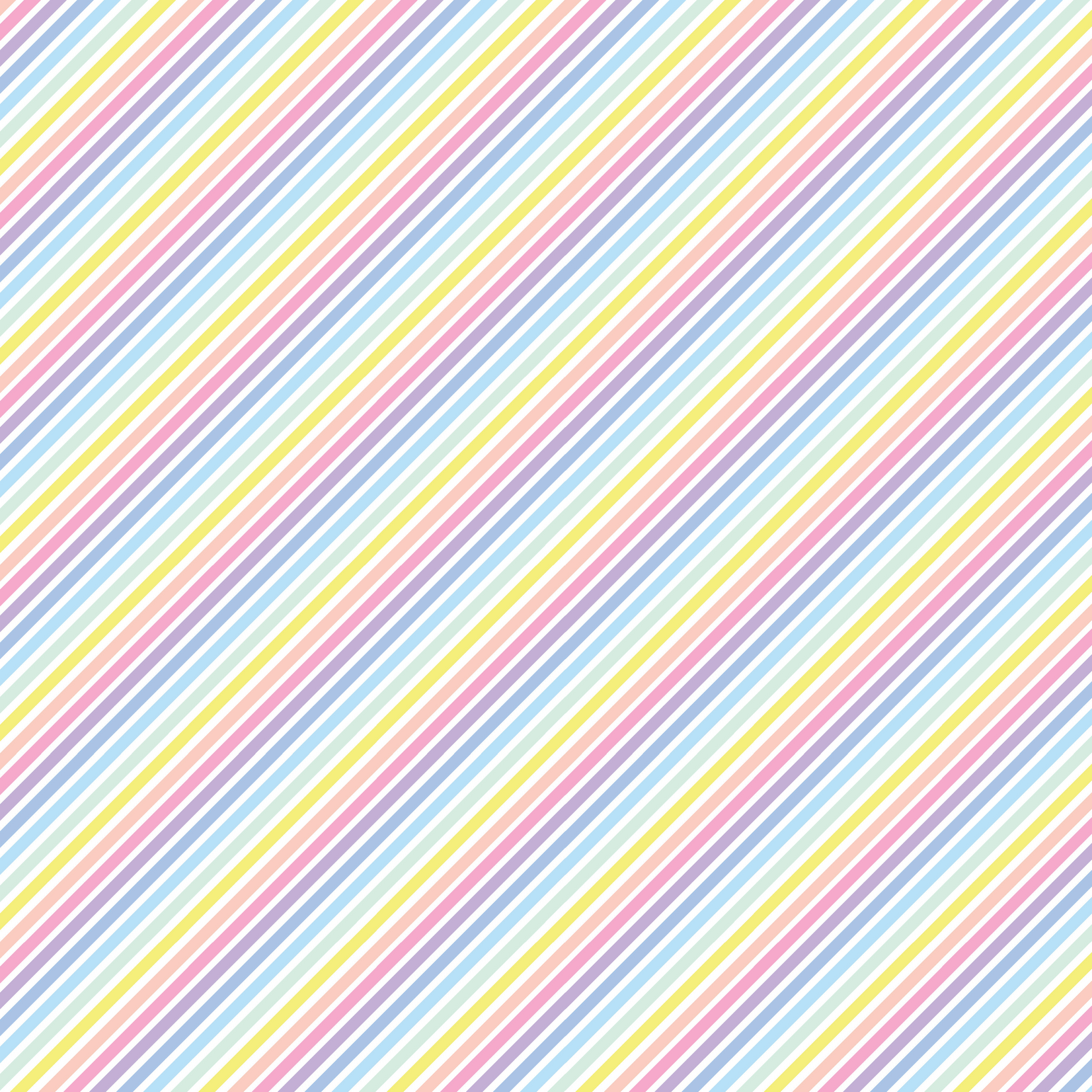 TVD Diagonal Pastel Stripes