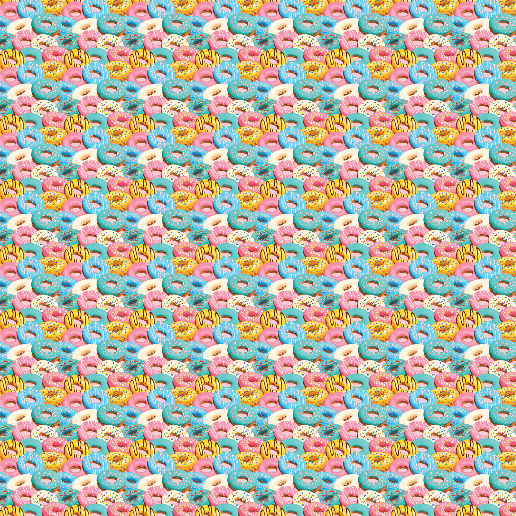 TVD Donuts Patterned Vinyl