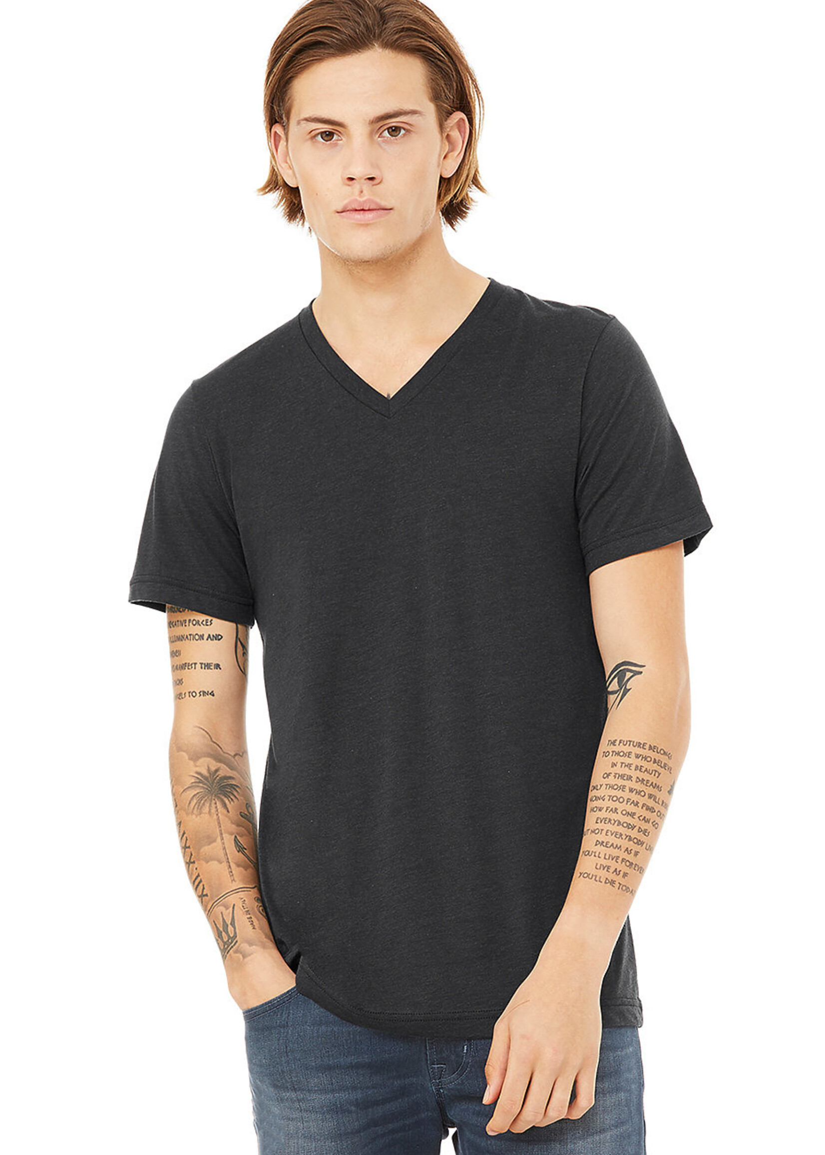 Bella Canvas Bella Canvas Tri-Blend V-Neck