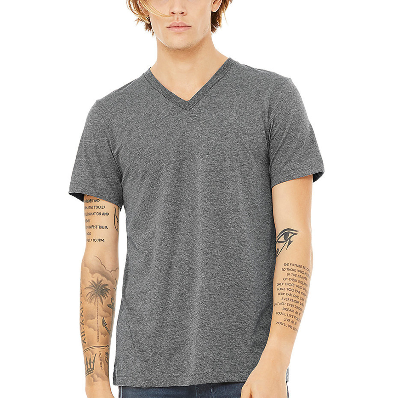 Bella Canvas Bella Canvas Tri-Blend V-Neck