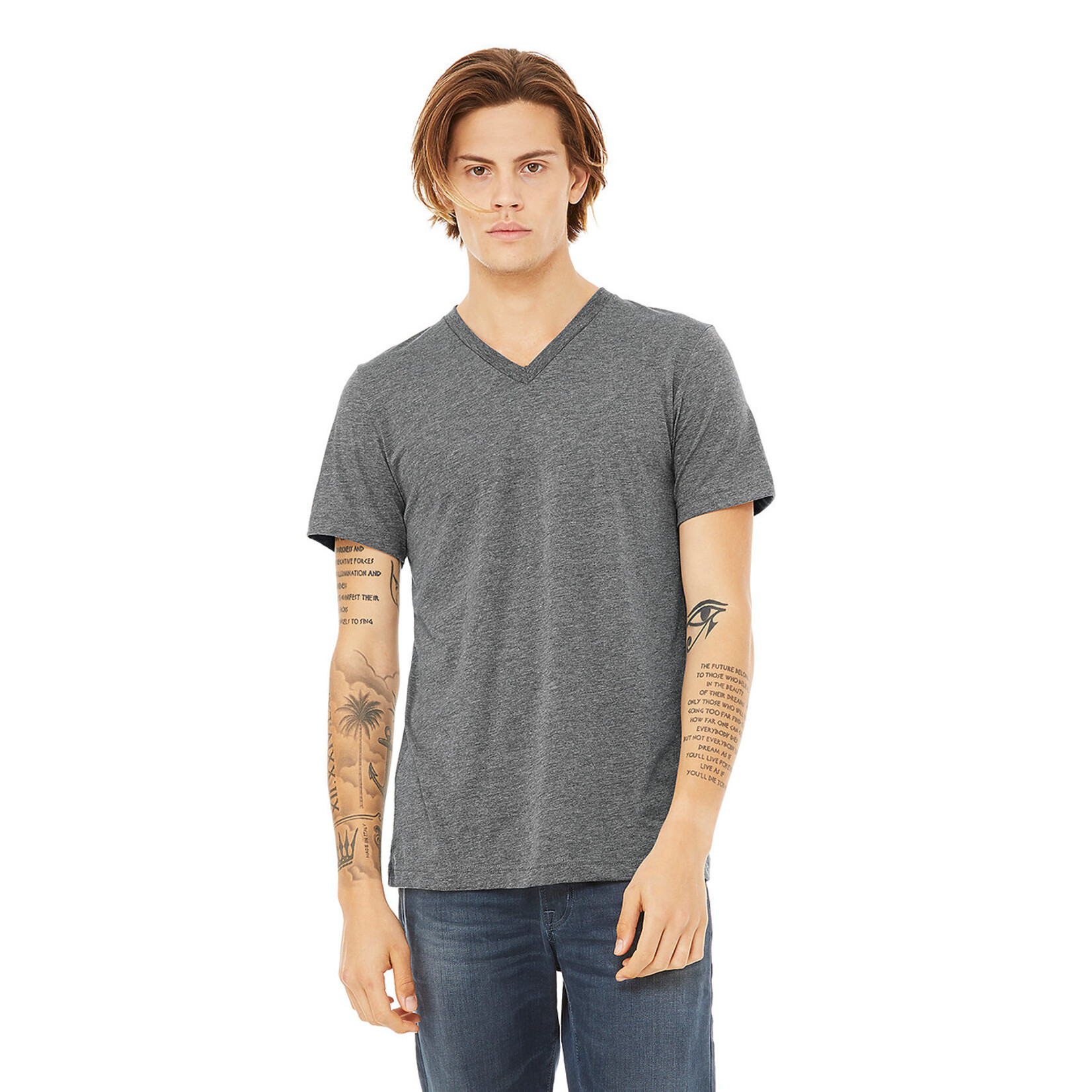 Bella Canvas Bella Canvas Tri-Blend V-Neck