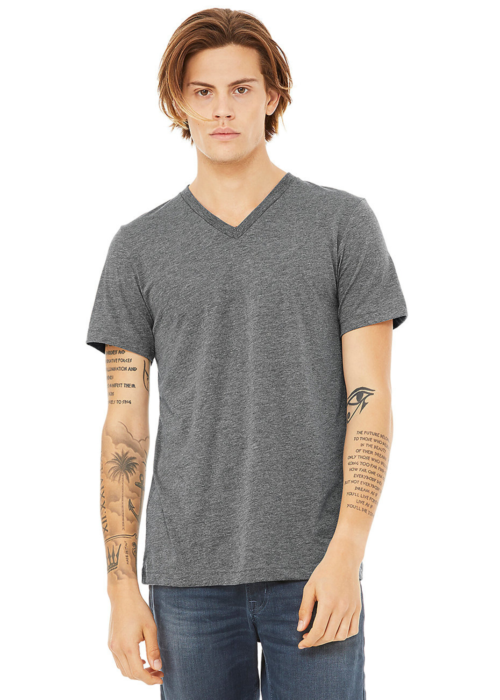 Bella Canvas Bella Canvas Tri-Blend V-Neck