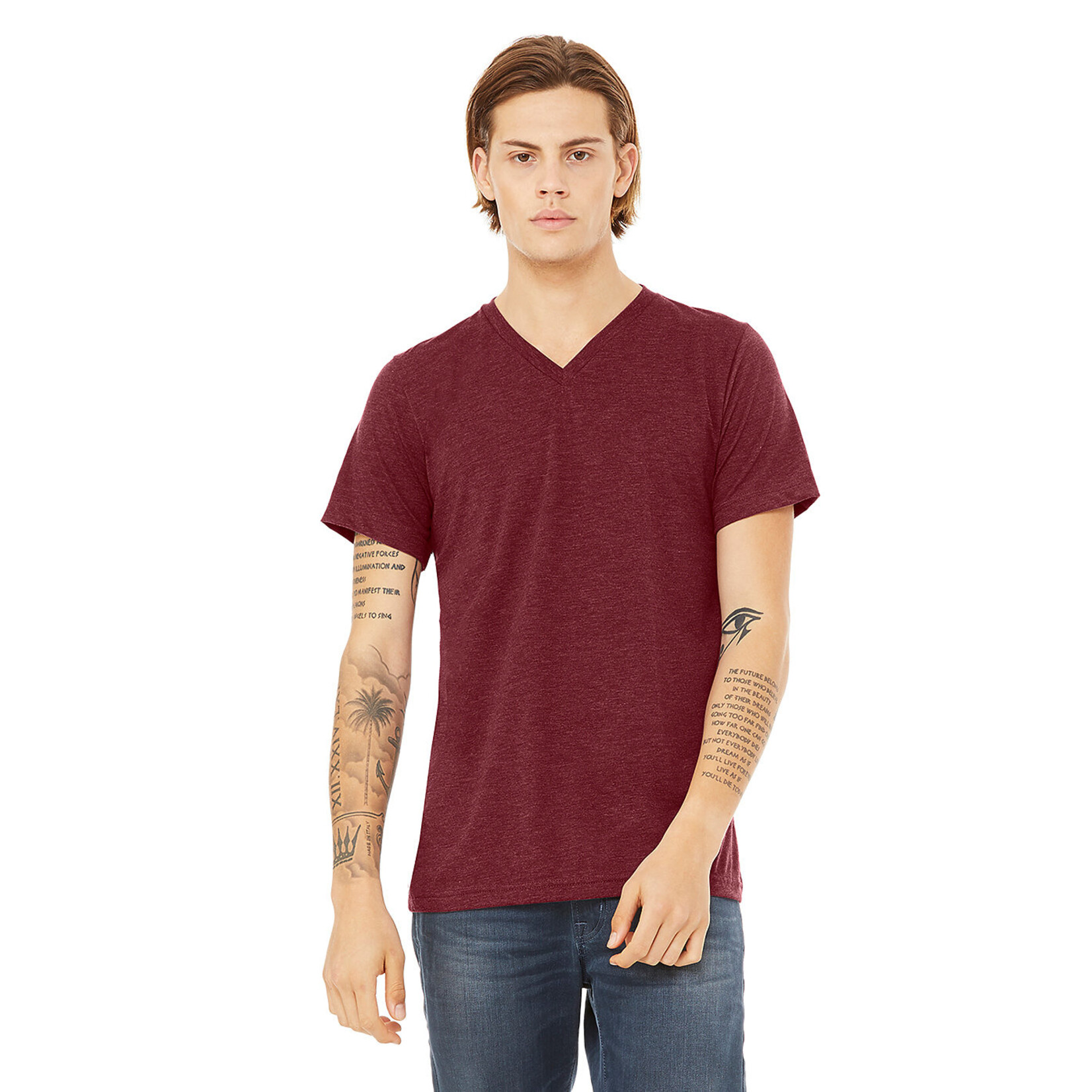 Bella Canvas Bella Canvas Tri-Blend V-Neck