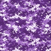 Purple + Yellow + White Seamless Camo Digital Paper — drypdesigns