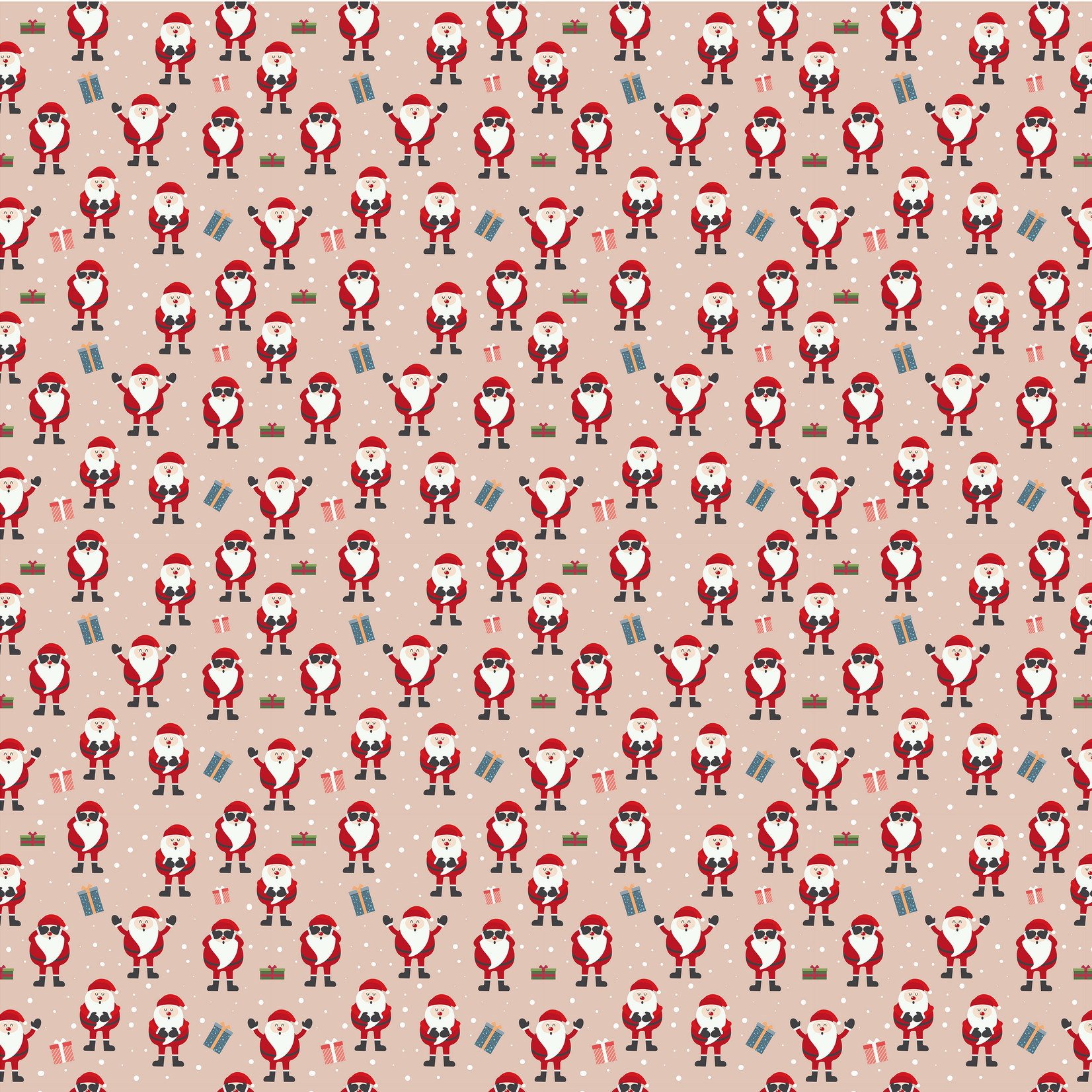 TVD Santa with Presents