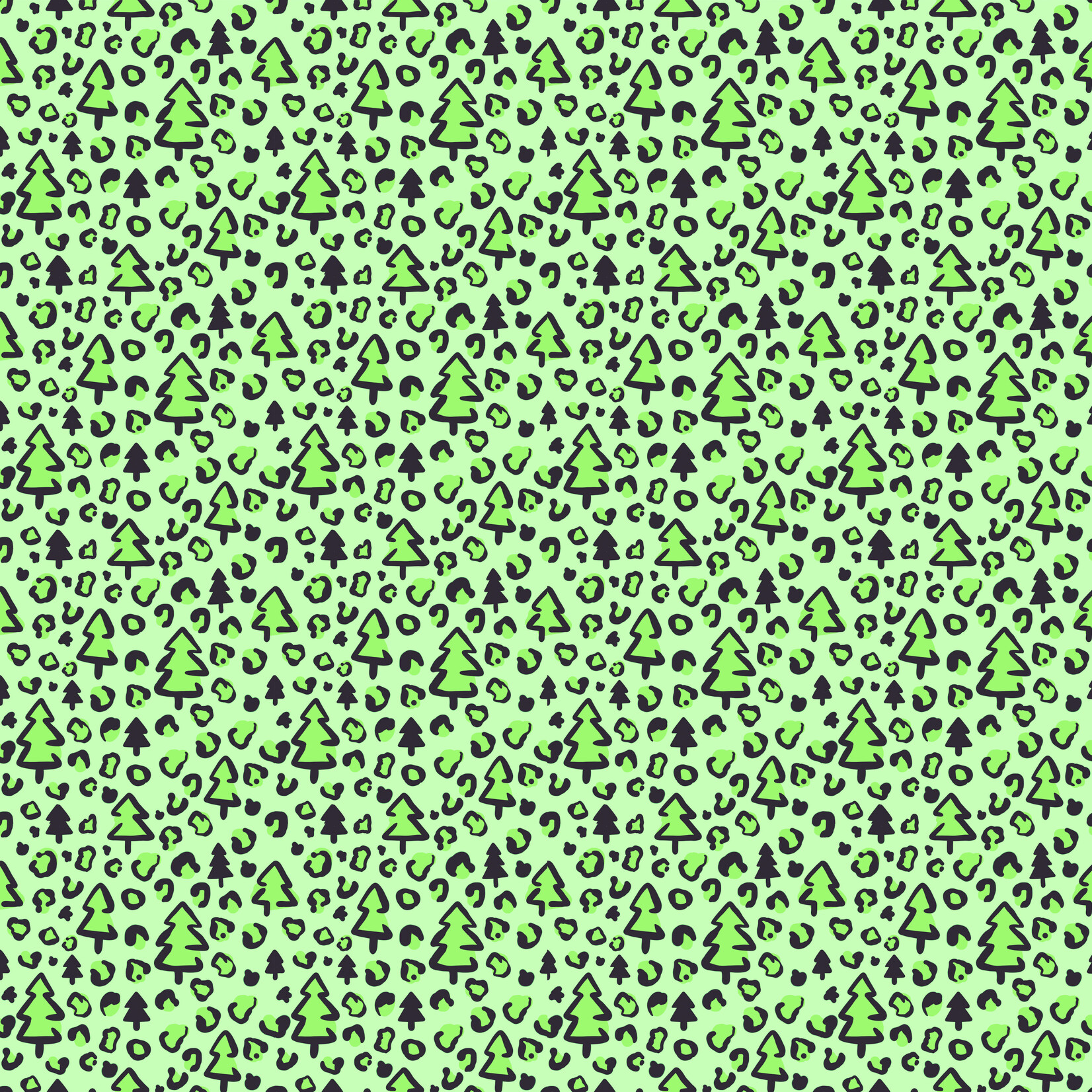 TVD Christmas Tree Leopard