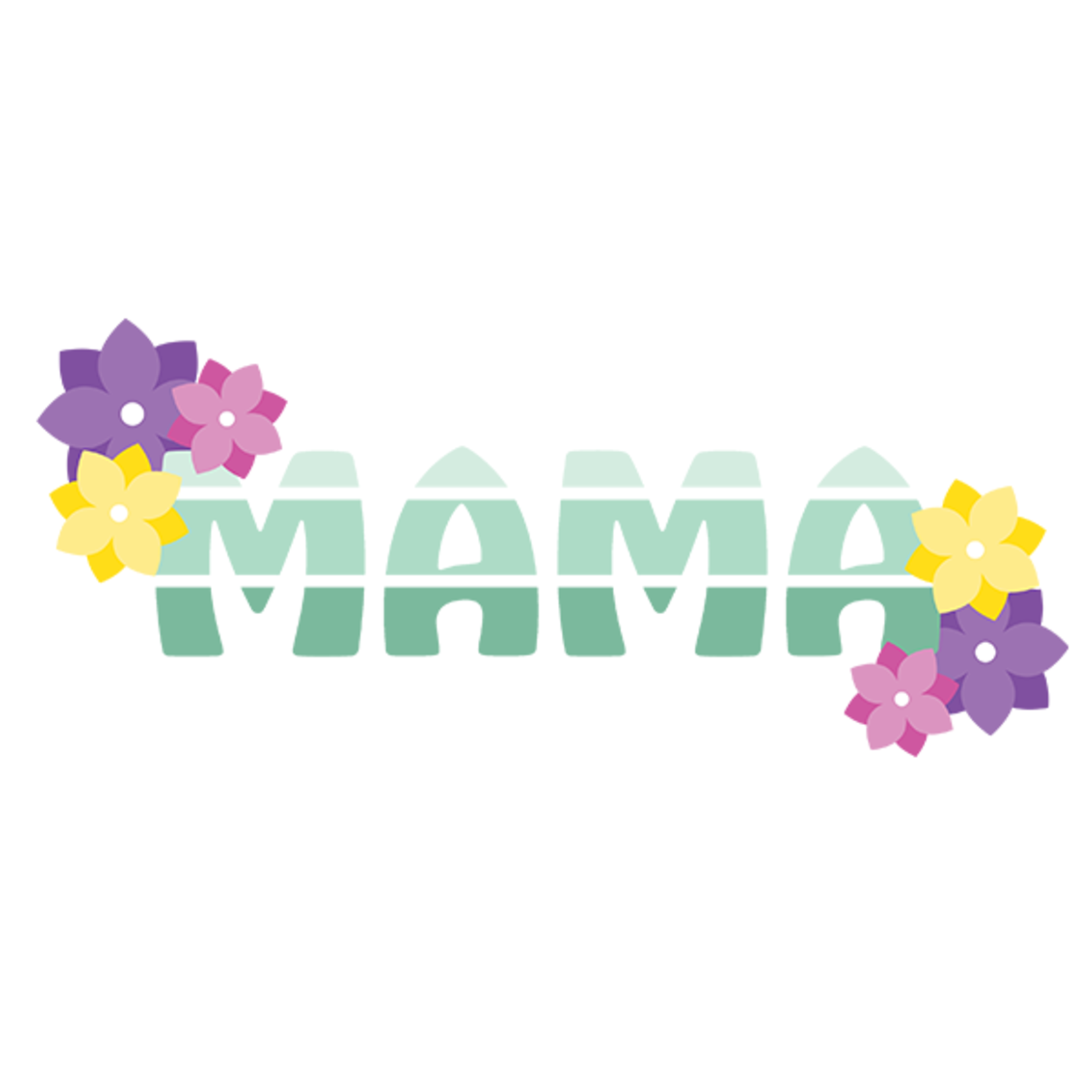 TVD Mama With Flowers Transfer