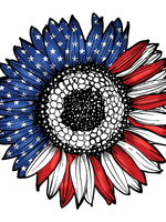 American Sunflower Transfer