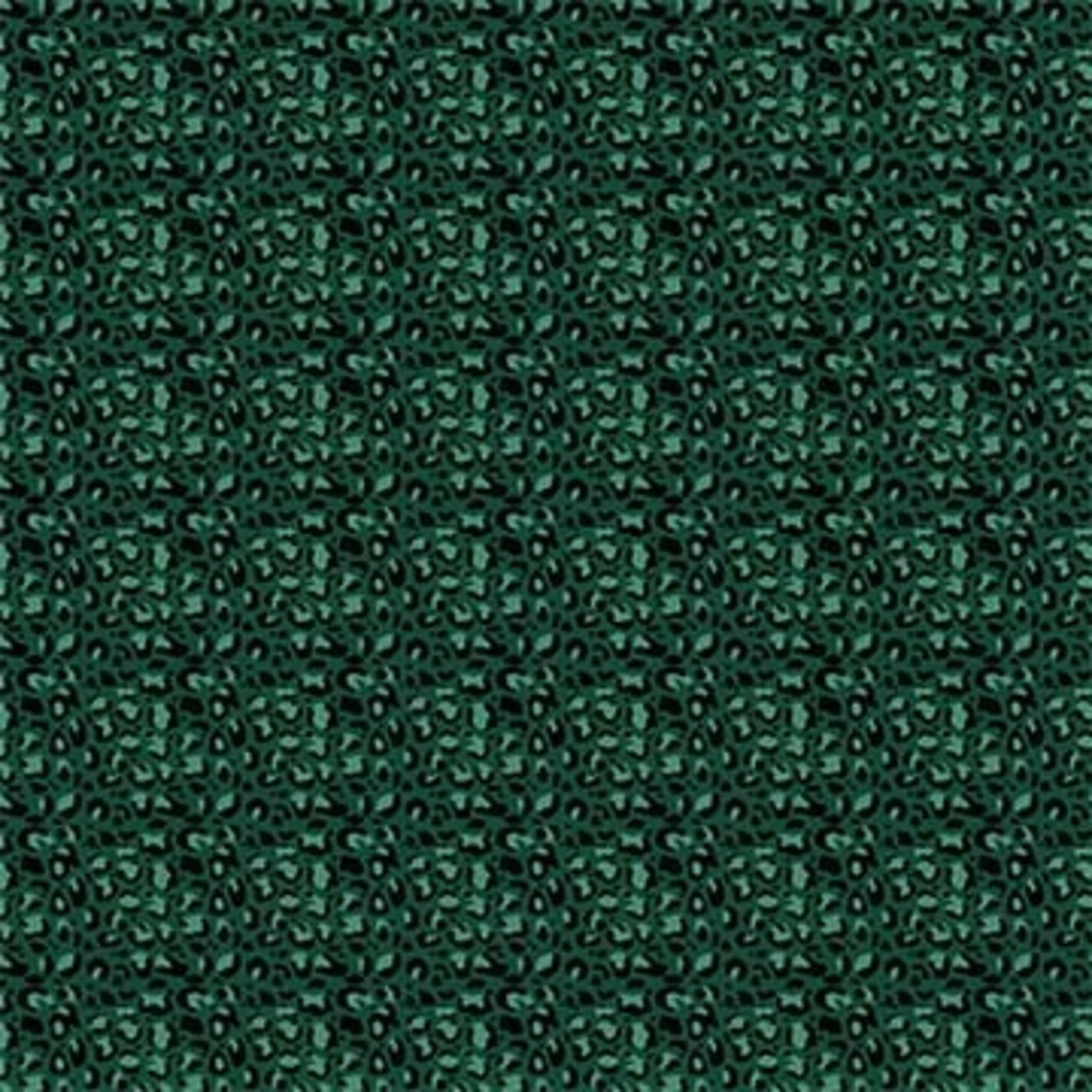 Emerald Green Leopard Print - In Spades