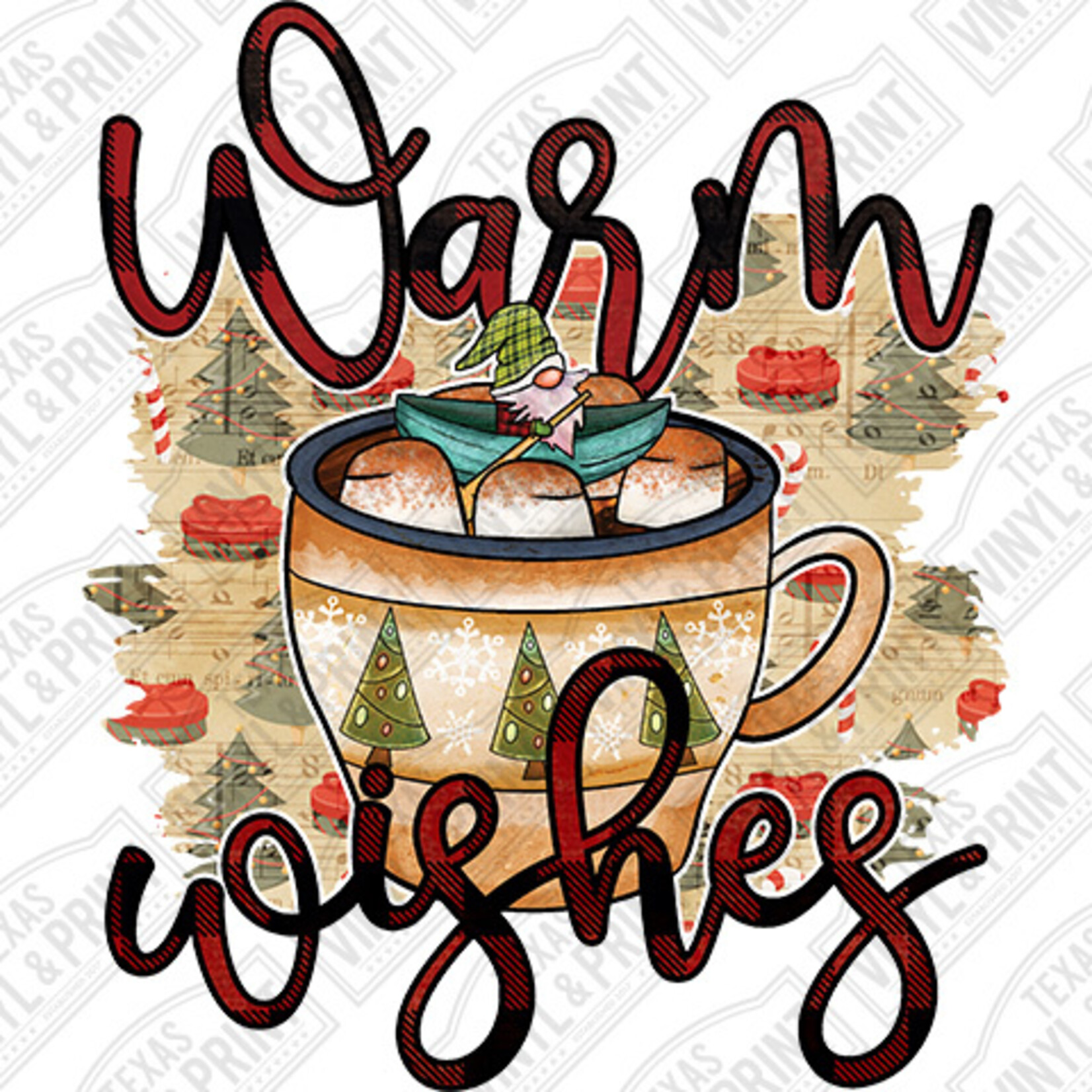 TVD Warm Wishes Gnome Transfer