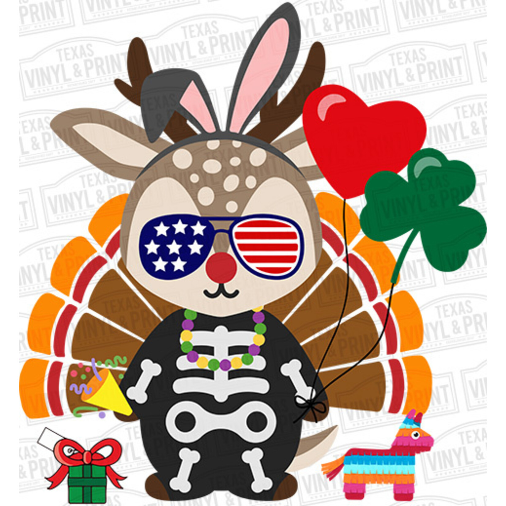 TVD Happy Everything Transfer