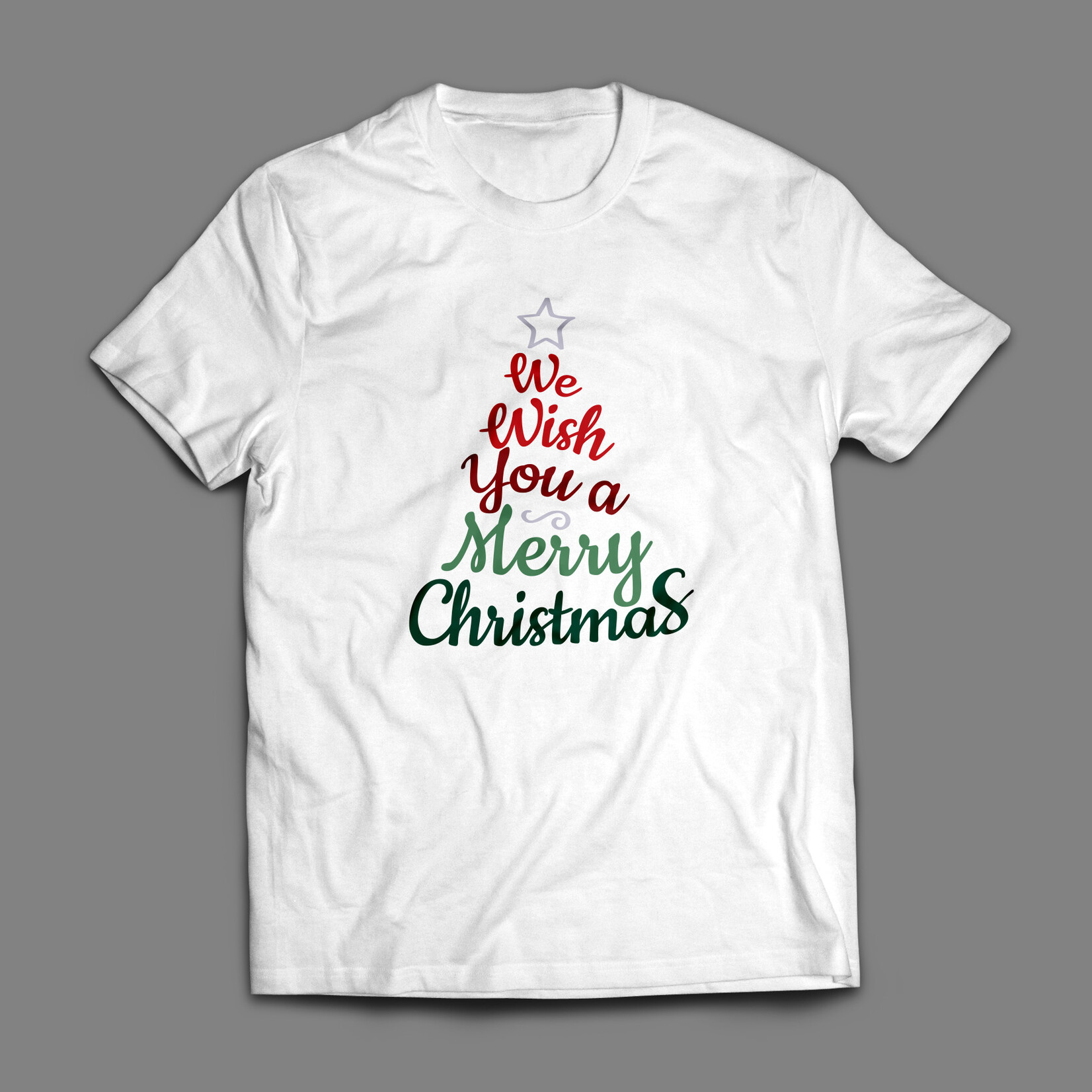 TVD We Wish You a Merry Christmas Tree Transfer