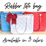 Rubber Beach Bag/Tote