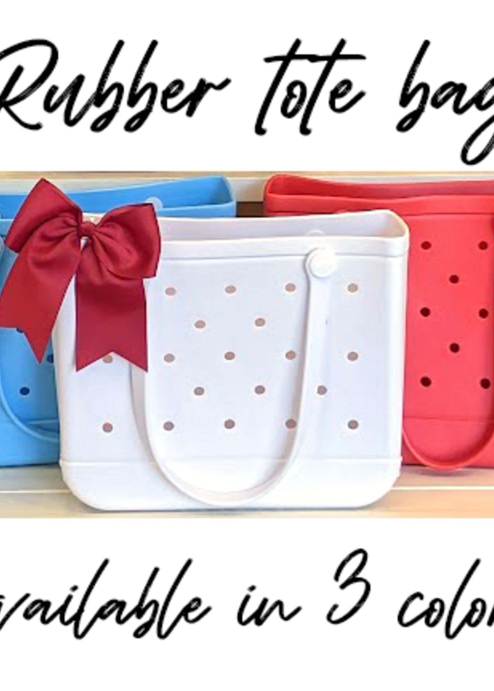 Rubber Beach Bag/Tote