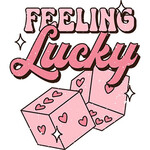 TVD Feeling Lucky Love Dice Transfer