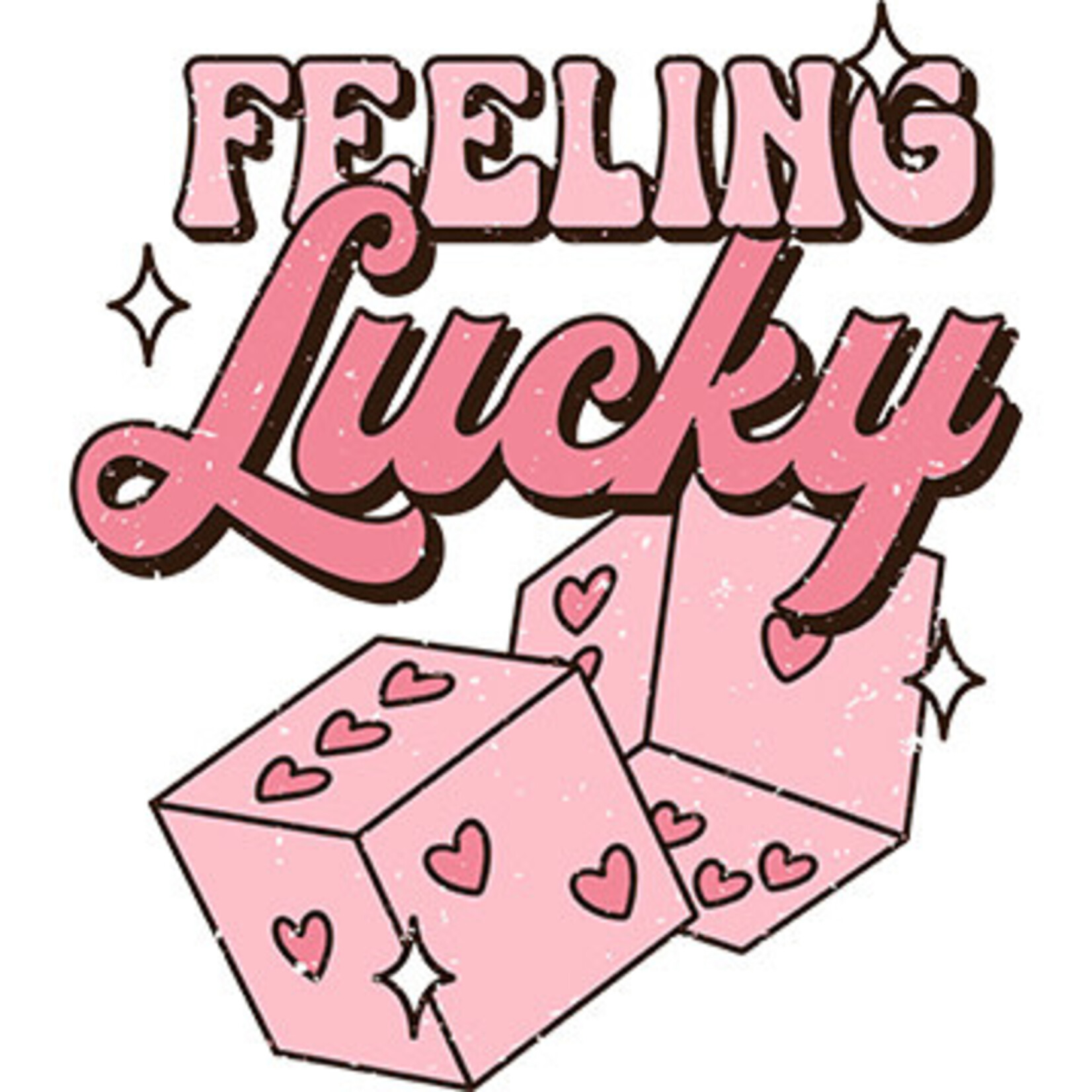 TVD Feeling Lucky Love Dice Transfer