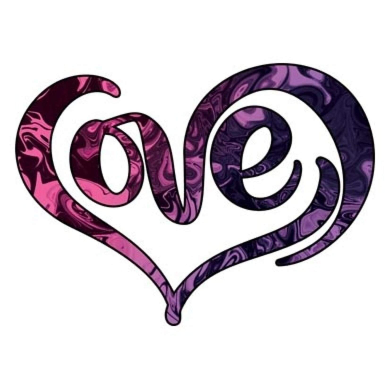 TVD Love Heart Transfer