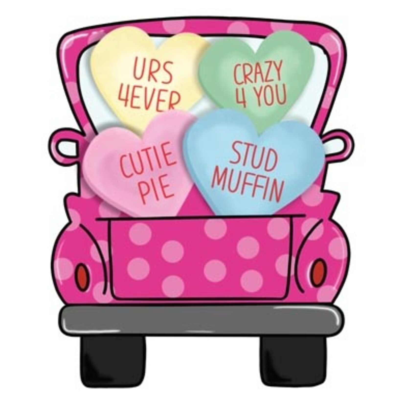 TVD Valentine Candy Hearts Truck Transfer