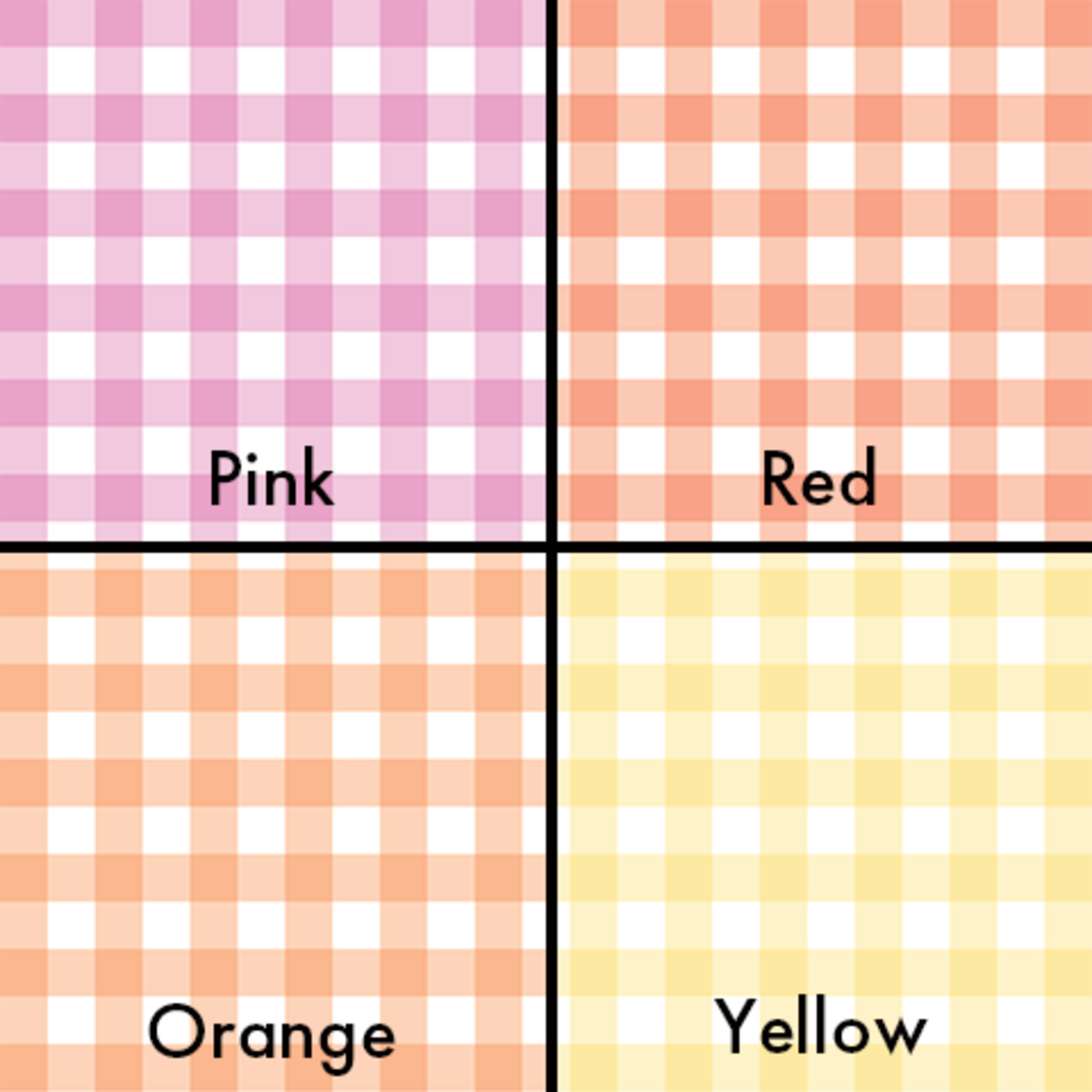 TVD Gingham - Pastel Plaid Pattern