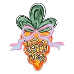 Happy Easter Carrot Transfer