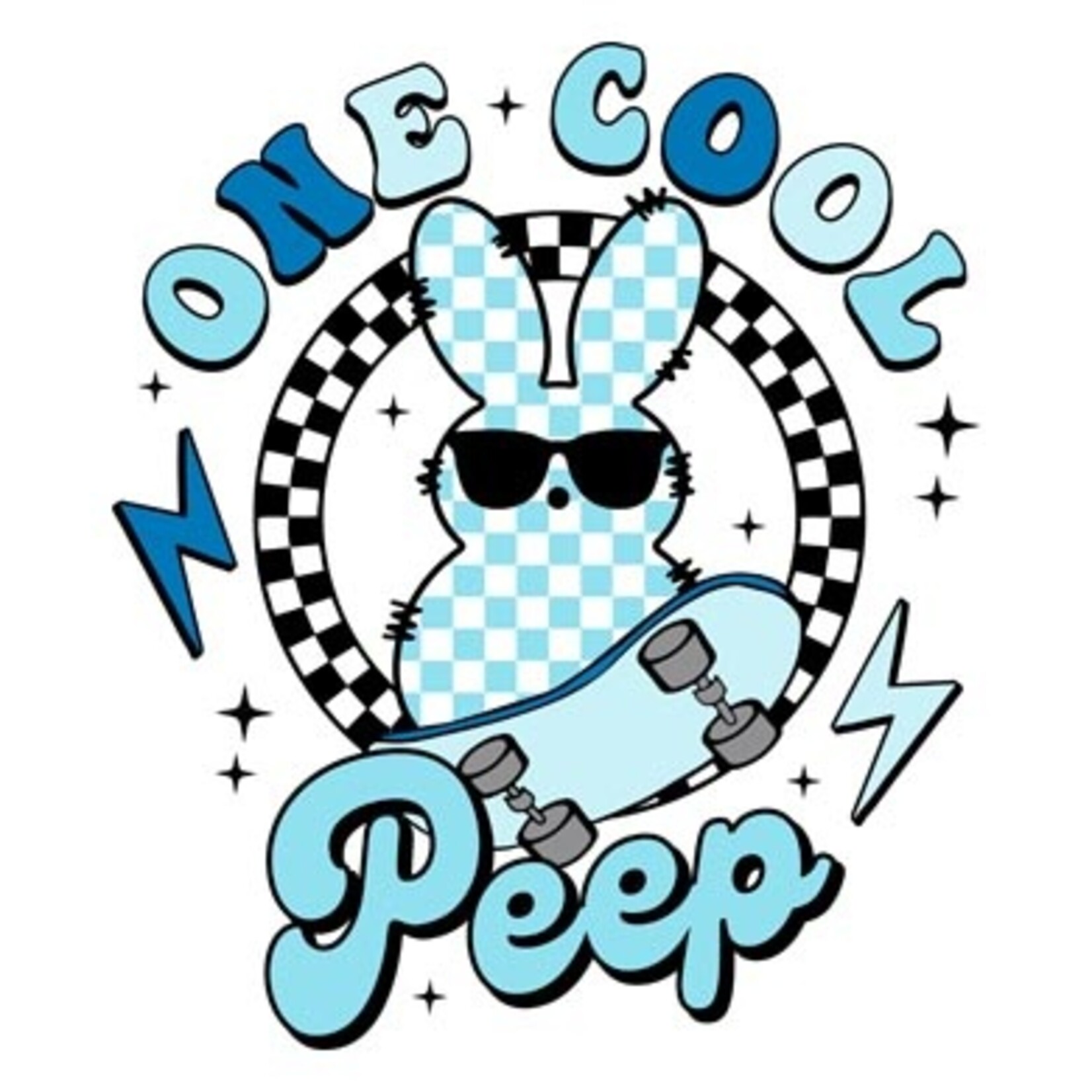 One Cool Peep Easter Transfer