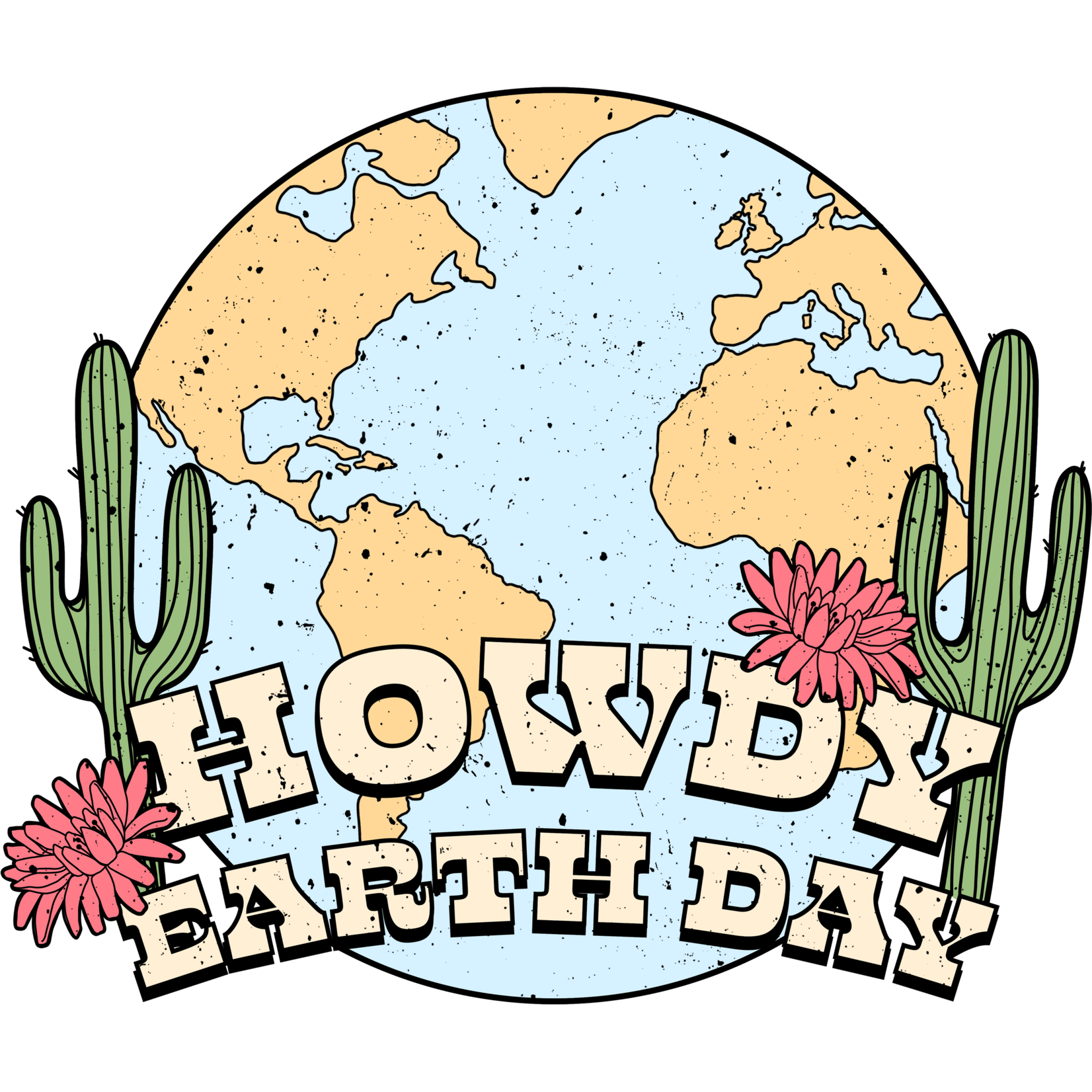 Howdy Earth Day Transfer