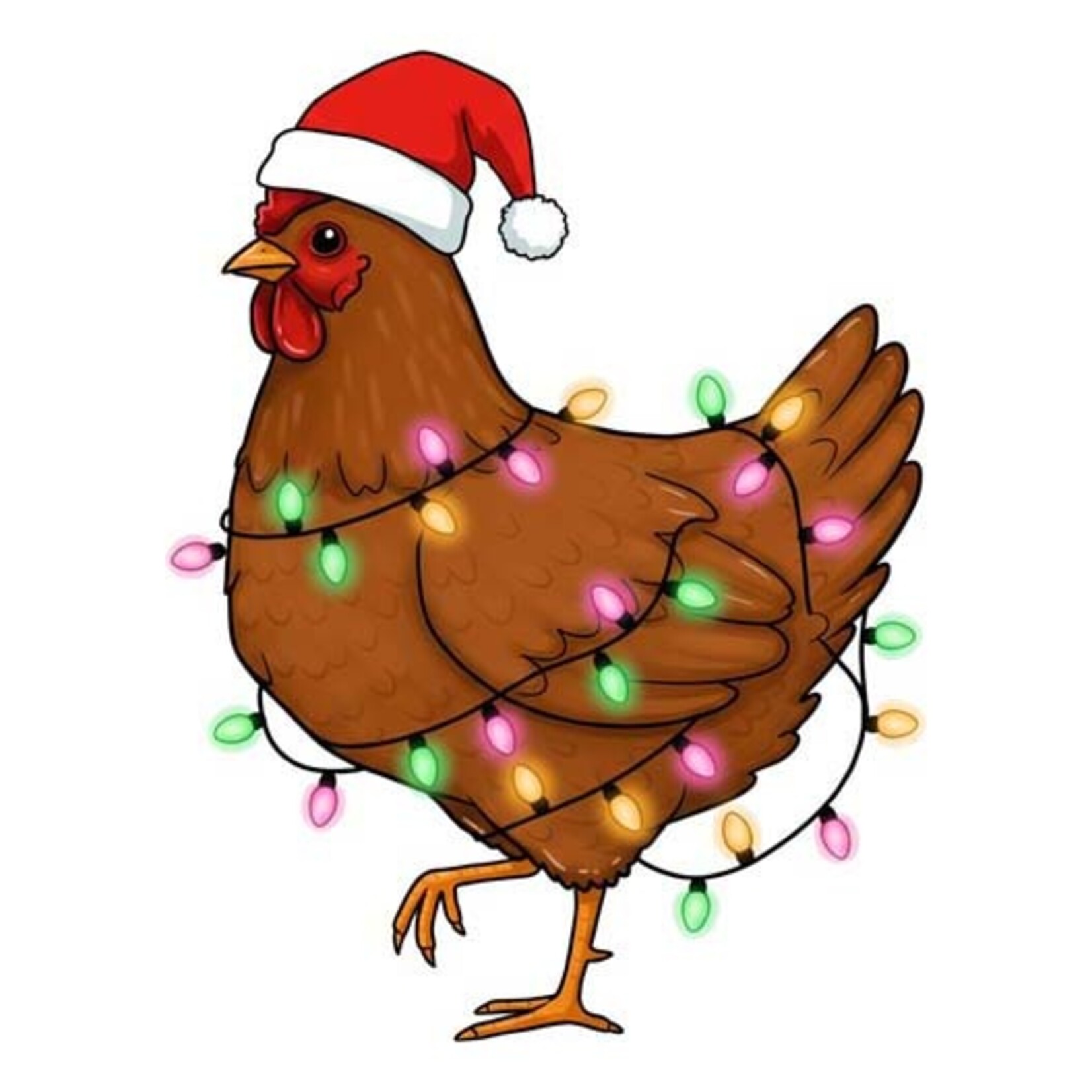 Christmas Chicken Transfer