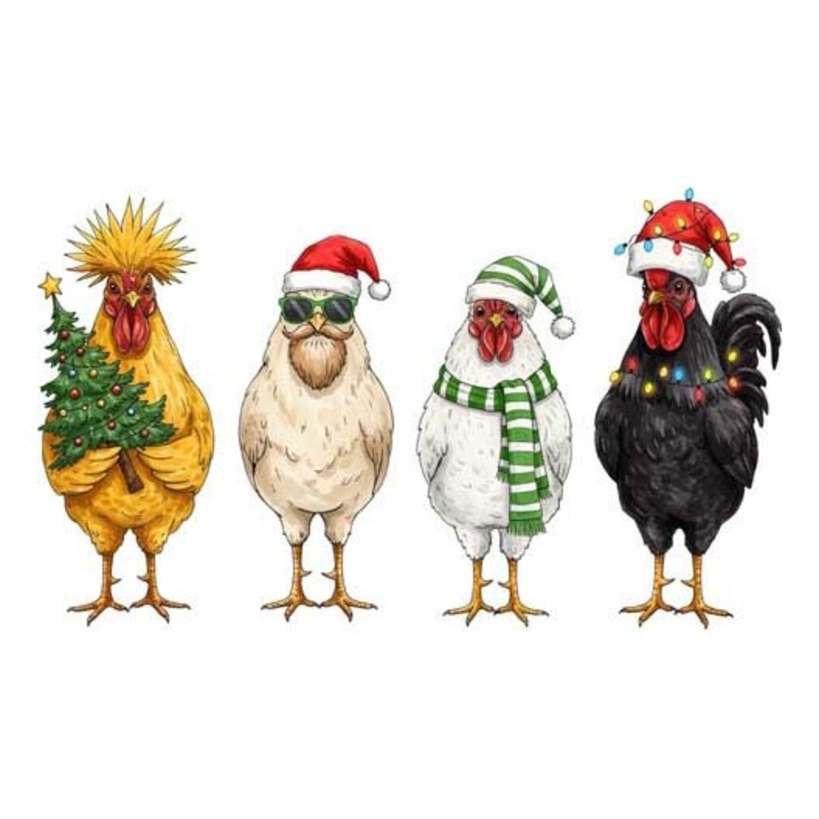 Christmas Chicken Transfer