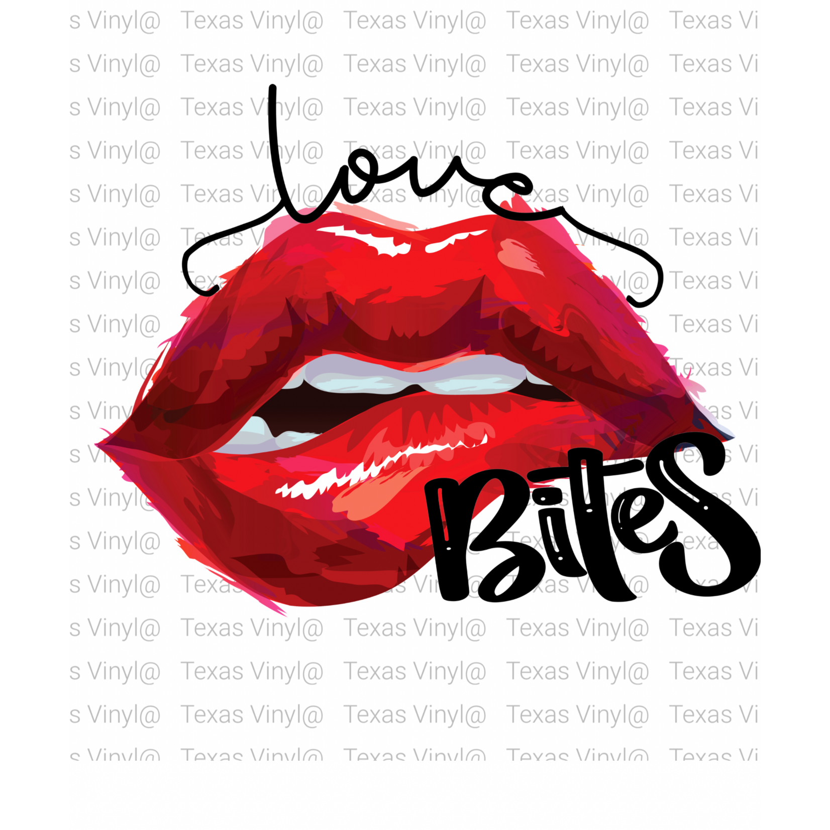 TVD Love Bites Lips Transfer